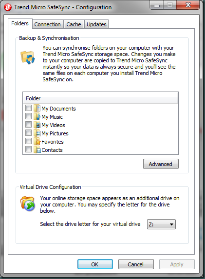SafeSync.Config.Folders
