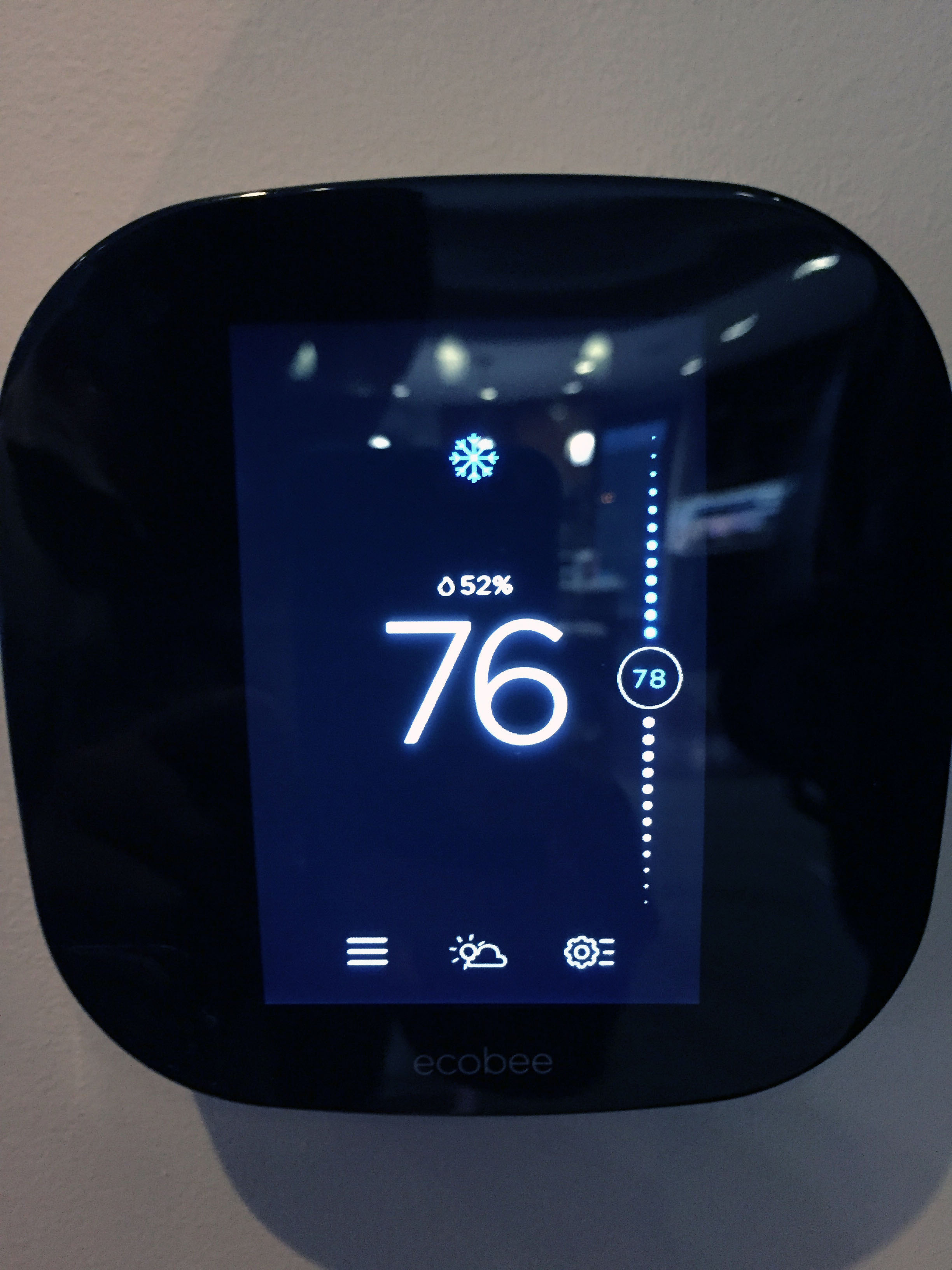 Temperature Downstairs