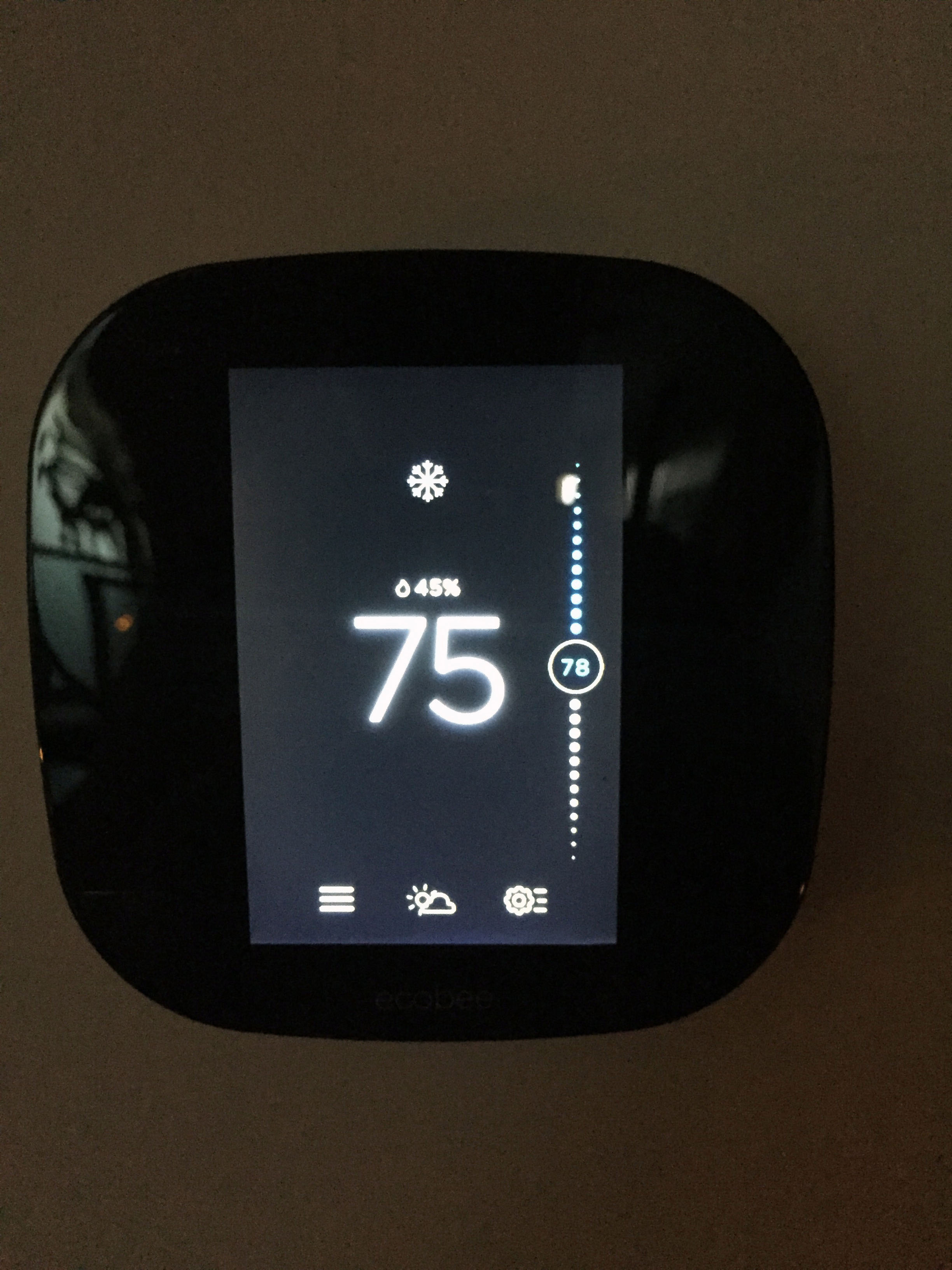 Temperature Upstairs